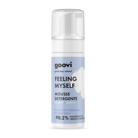 Goovi Feeling Myself Mousse Detergente Viso naturale delicata vegan 100 ml Goovi Feeling Myself Mousse Detergente Viso naturale delicata vegan 100 ml