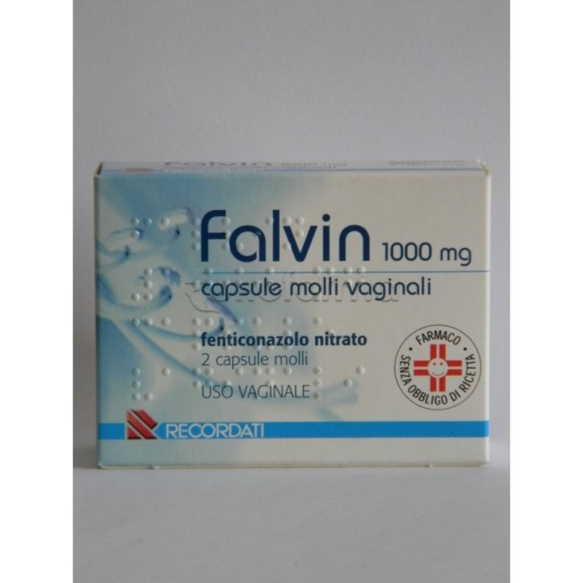 Recordati Falvin 2 Ovuli Vaginali 1000mg Recordati Falvin 2 Ovuli Vaginali 1000mg