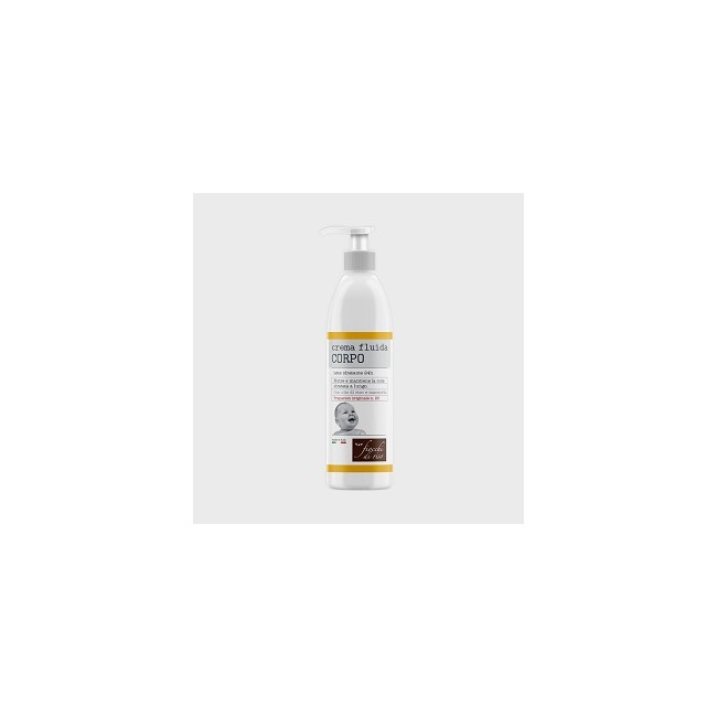 Flacone da 240 ml di fiocchi di Riso Crema Fluida Corpo Idratante Flacone da 240 ml di fiocchi di Riso Crema Fluida Corpo Idratante