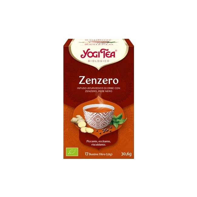 YOGI TEA ZENZERO BIO 17 FILTRI 30,60 G YOGI TEA ZENZERO BIO 17 FILTRI 30,60 G