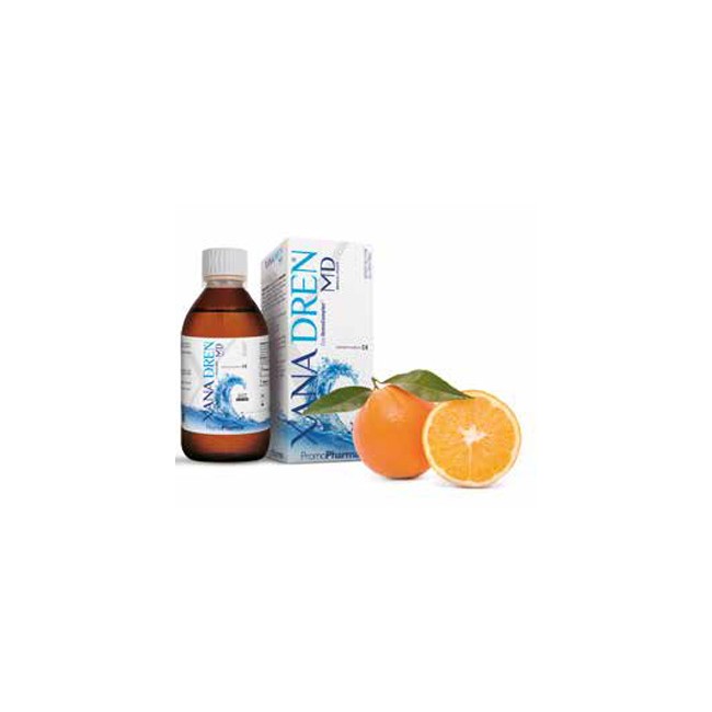 Flacone da 300 Ml di Xanadren Md arancia per il drenaggio dei liquidi in eccesso Flacone da 300 Ml di Xanadren Md arancia per il drenaggio dei liquidi in eccesso