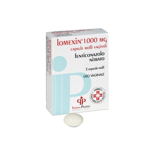 Lomexin 1000mg 2 Capsule Molli Vaginali Lomexin 1000mg 2 Capsule Molli Vaginali