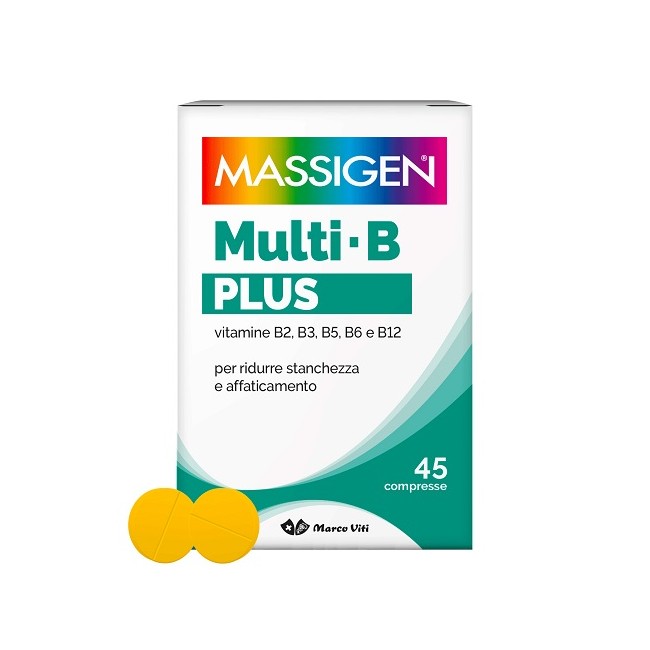 MASSIGEN MULTI B PLUS 45 COMPRESSE RIVESTITE MASSIGEN MULTI B PLUS 45 COMPRESSE RIVESTITE