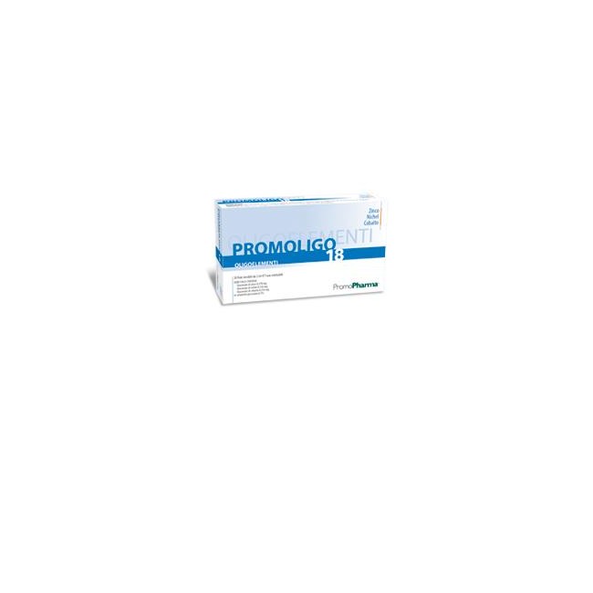 PROMOLIGO 18 ZINCO/NICHEL/COBALTO 20 FIALE 2 ML PROMOLIGO 18 ZINCO/NICHEL/COBALTO 20 FIALE 2 ML