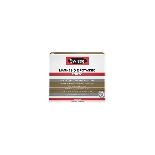 SWISSE MAGNESIO POTASSIO FORTE 24 BUSTINE SWISSE MAGNESIO POTASSIO FORTE 24 BUSTINE