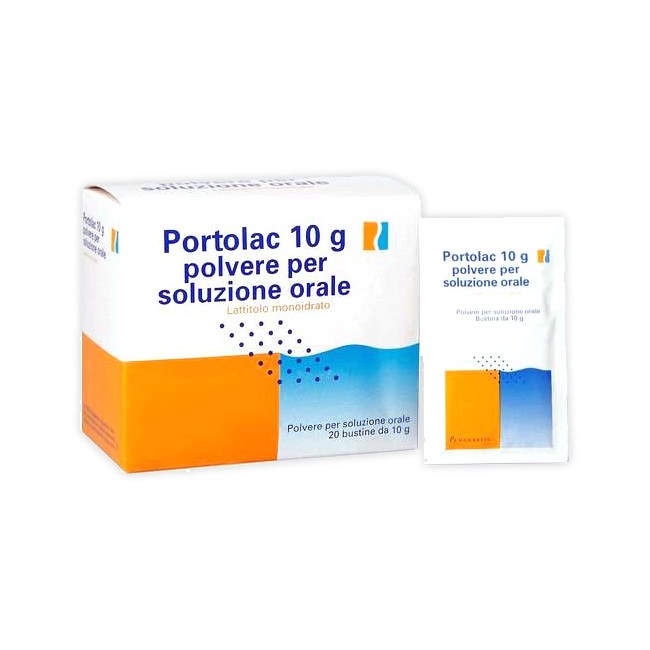 Portolac 10g Polvere Per Soluzione Orale 20 Bustine Portolac 10g Polvere Per Soluzione Orale 20 Bustine