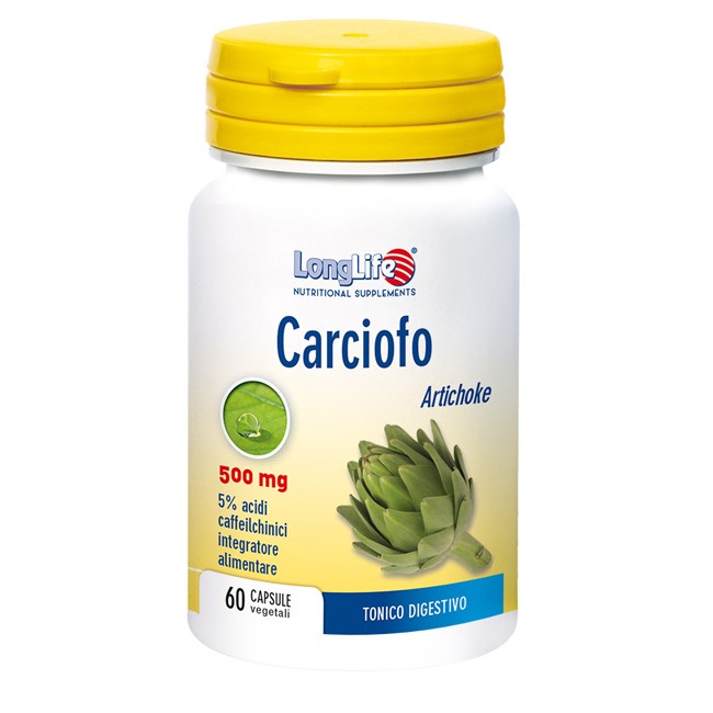 LONGLIFE CARCIOFO 60 CAPSULE VEGETALI LONGLIFE CARCIOFO 60 CAPSULE VEGETALI