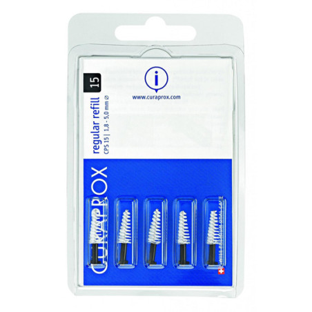CURAPROX CPS REGULAR CPS 15 CON 5 SCOVOLINI + SUPPORTO