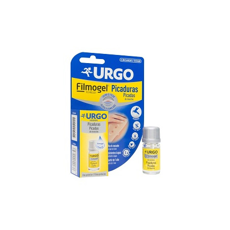 Flacone da 3,5 ml di Urgo Filmogel Punture Insetti, trattamento dopo-puntura. Flacone da 3,5 ml di Urgo Filmogel Punture Insetti, trattamento dopo-puntura.