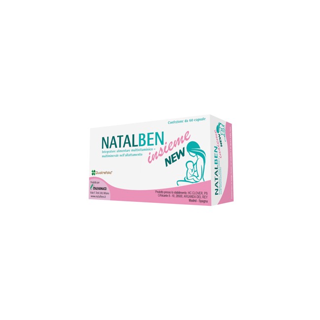 Natalben Insieme New Integratore Per Allattamento 60 Capsule Natalben Insieme New Integratore Per Allattamento 60 Capsule