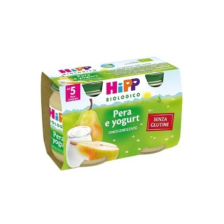 HIPP BIO HIPP BIO OMOGENEIZZATO PERA YOGURT 2X125 G HIPP BIO HIPP BIO OMOGENEIZZATO PERA YOGURT 2X125 G