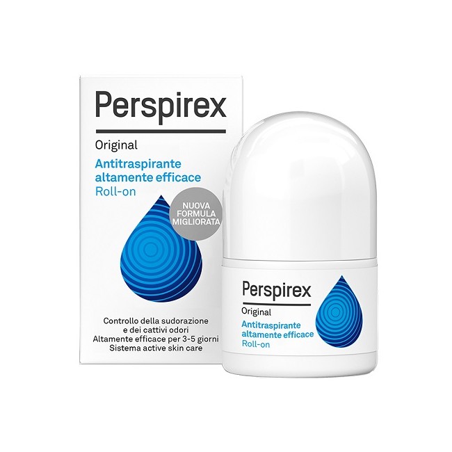 PERSPIREX ORIGINAL ANTITRASPIRANTE ROLL-ON DEODORANTE NUOVA FORMULA 20 ML PERSPIREX ORIGINAL ANTITRASPIRANTE ROLL-ON DEODORANTE NUOVA FORMULA 20 ML