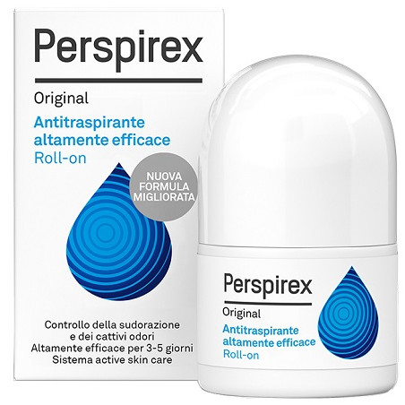 PERSPIREX ORIGINAL ANTITRASPIRANTE ROLL-ON DEODORANTE NUOVA FORMULA 20 ML PERSPIREX ORIGINAL ANTITRASPIRANTE ROLL-ON DEODORANTE NUOVA FORMULA 20 ML
