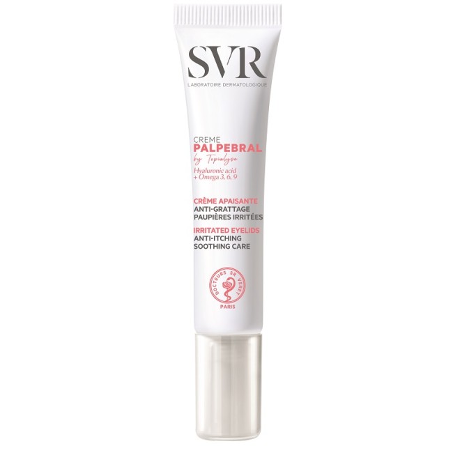 Flacone da 15 Ml di Svr Topialyse Palpebral trattamento anti-prurito per palpebre e contorno occhi irritato. Flacone da 15 Ml di Svr Topialyse Palpebral trattamento anti-prurito per palpebre e contorno occhi irritato.