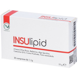Insulipid Integratore Per Colesterolo e Sindrome Metabolica 30 Compresse