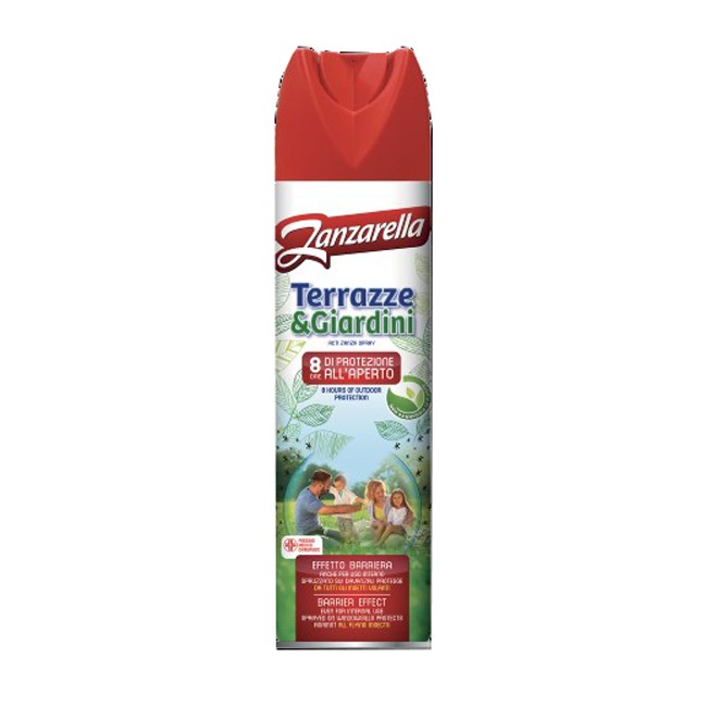 ZANZARELLA AMBIENTE SPRAY TERRAZZE&GIARDINI 400 ML ZANZARELLA AMBIENTE SPRAY TERRAZZE&GIARDINI 400 ML