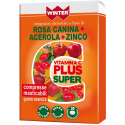 Winter Vitamina C Plus Super + Zinco 30 Compresse Masticabili
