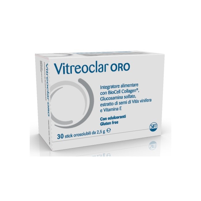 VITREOCLAR ORO 30 BUSTINE OROSOLUBILI DA 2,5 G VITREOCLAR ORO 30 BUSTINE OROSOLUBILI DA 2,5 G