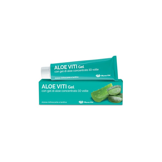 Tubo da 100 ml di Aloe Viti Gel, trattamento lenitivo e rinfrescante per eritemi solari. Tubo da 100 ml di Aloe Viti Gel, trattamento lenitivo e rinfrescante per eritemi solari.