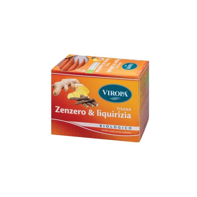 VIROPA ZENZERO & LIQUIRIZIA 15 BUSTINE VIROPA ZENZERO & LIQUIRIZIA 15 BUSTINE