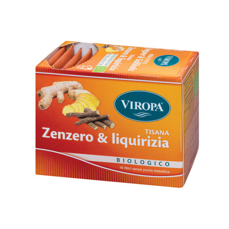 VIROPA ZENZERO & LIQUIRIZIA 15 BUSTINE VIROPA ZENZERO & LIQUIRIZIA 15 BUSTINE
