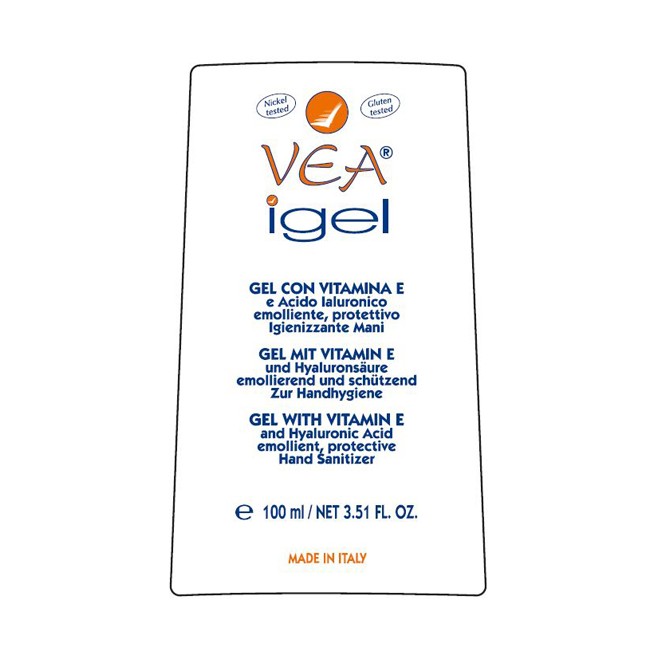 VEA IGEL GEL MANI IGIENIZZANTE VITAMINA E ACIDO IALURONICO 100 ML VEA IGEL GEL MANI IGIENIZZANTE VITAMINA E ACIDO IALURONICO 100 ML