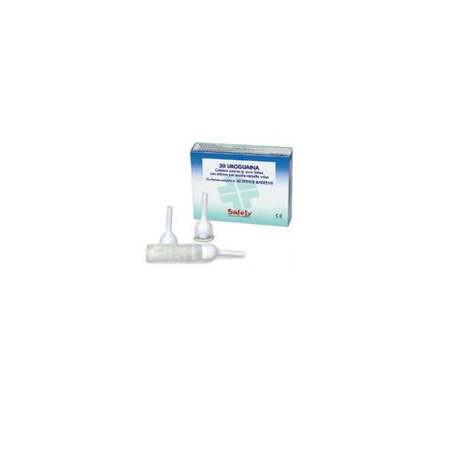 CATETERE ESTERNO CON STRISCIA BIADESIVA UROGUAINA 35 MM 30 PEZZI CATETERE ESTERNO CON STRISCIA BIADESIVA UROGUAINA 35 MM 30 PEZZI