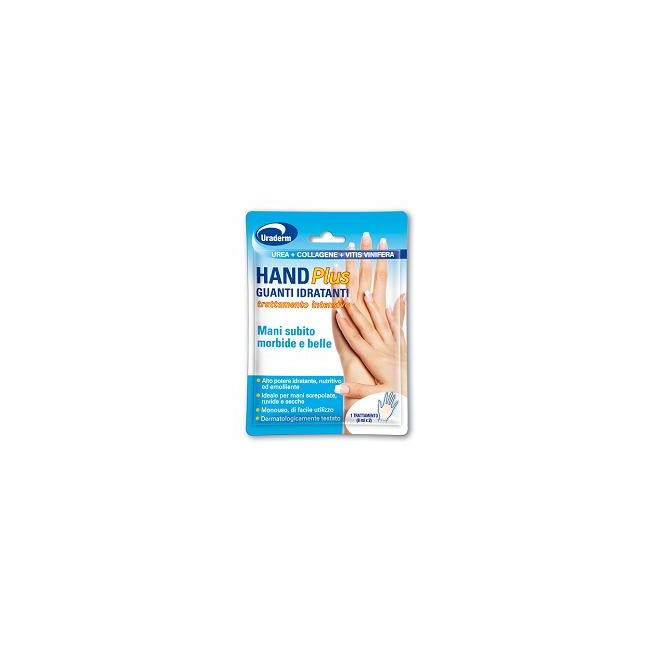 URADERM HAND PLUS GUANTI MONOUSO 2 PEZZI DA 8 ML URADERM HAND PLUS GUANTI MONOUSO 2 PEZZI DA 8 ML