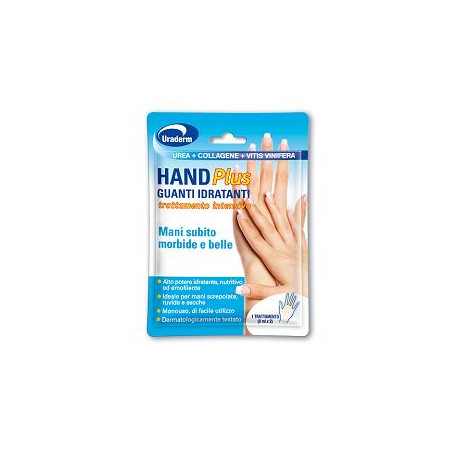 URADERM HAND PLUS GUANTI MONOUSO 2 PEZZI DA 8 ML