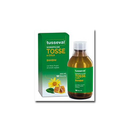 Flacone da 200 ml di Marco Viti Tusseval Sciroppo Tosse Per Bambini Gusto Fragola. Flacone da 200 ml di Marco Viti Tusseval Sciroppo Tosse Per Bambini Gusto Fragola.