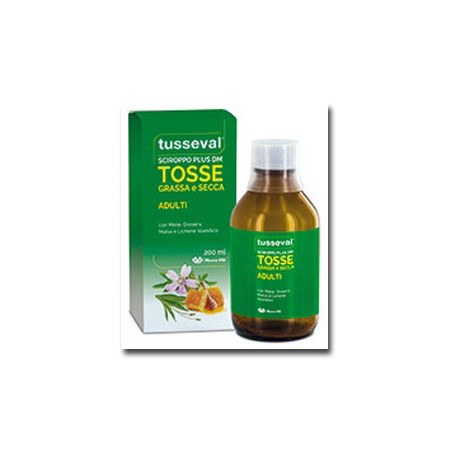 Flacone da 200 ml di Marco Viti Tusseval Sciroppo Adulti Per Tosse Mista. Flacone da 200 ml di Marco Viti Tusseval Sciroppo Adulti Per Tosse Mista.