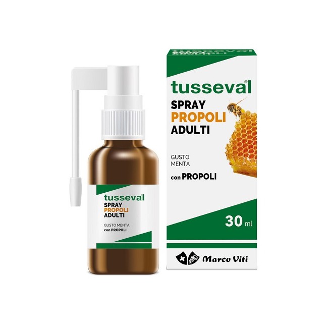 TUSSEVAL GOLA PROPOLI SPRAY PER ADULTI 30 ML TUSSEVAL GOLA PROPOLI SPRAY PER ADULTI 30 ML