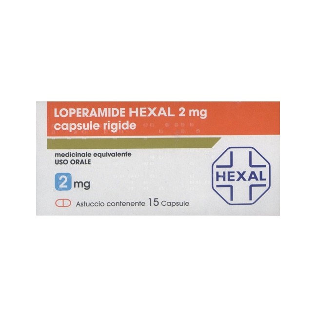 Loperamide HEXAL 2mg 15 Capsule Loperamide HEXAL 2mg 15 Capsule
