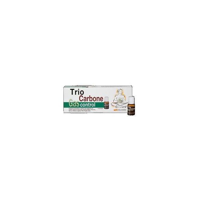 TRIOCARBONE GAS CONTROL 7 FLACONCINI 10 ML TRIOCARBONE GAS CONTROL 7 FLACONCINI 10 ML