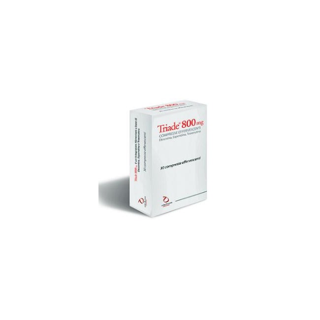 TRIADE 800MG 30 COMPRESSE EFFERVESCENTI TRIADE 800MG 30 COMPRESSE EFFERVESCENTI