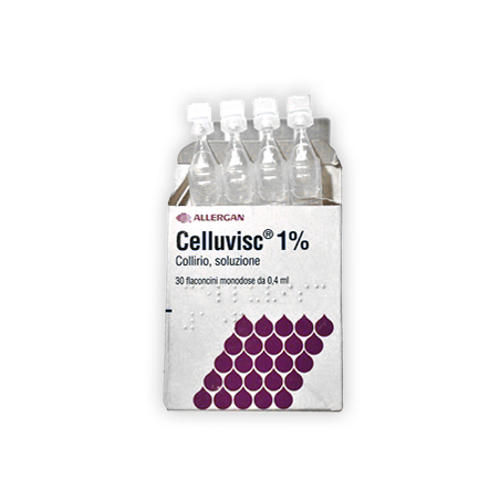 Allergan Celluvisc Collirio 30 Flaconcini Da 0,4ml 1% Allergan Celluvisc Collirio 30 Flaconcini Da 0,4ml 1%