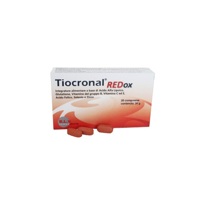 TIOCRONAL REDOX 20 COMPRESSE TIOCRONAL REDOX 20 COMPRESSE