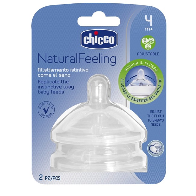 Chicco Tettarella Stepup New 4m+ Flusso Regolabile Chicco Tettarella Stepup New 4m+ Flusso Regolabile