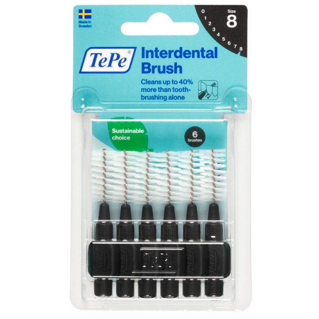 TEPE SCOVOLINO NERO 1,5MM 6 PEZZI TEPE SCOVOLINO NERO 1,5MM 6 PEZZI