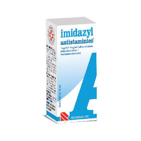 Recordati Imidazyl Antistaminico Collirio Antistaminico Per Allergie Flacone Da 10ml