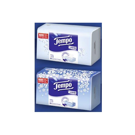 TEMPO FAZZOLETTI BOX 80 PEZZI TEMPO FAZZOLETTI BOX 80 PEZZI