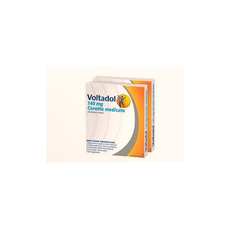 VOLTADOL 10 cerotti medicati anti dolore 140 mg Diclofenac sodico VOLTADOL 10 cerotti medicati anti dolore 140 mg Diclofenac sodico