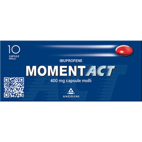 Momentact Farmaco Antinfiammatorio Antidolorifico Ibuprofene 400 Mg 10 Capsule Molli
