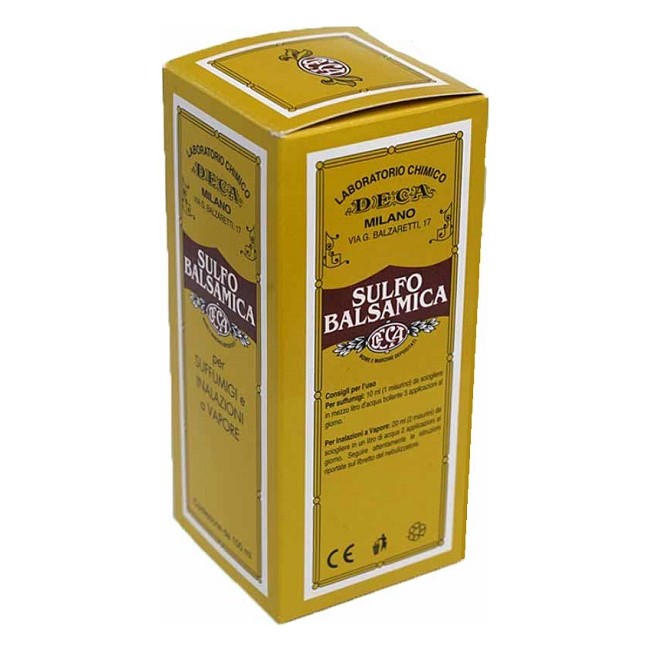 SULFO BALSAMICA SOLUZIONE VIE RESPIRATORIE SUPERIORI 100 ML SULFO BALSAMICA SOLUZIONE VIE RESPIRATORIE SUPERIORI 100 ML