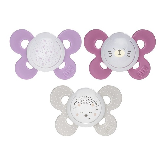 CHICCO SUCCHIETTO COMFORT LUMI IN SILICONE G16-36 MESI 2 CHICCO SUCCHIETTO COMFORT LUMI IN SILICONE G16-36 MESI 2