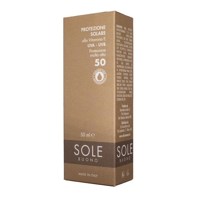 SOLE BUONO PROTEZIONE SOLARE MOLTO ALTA SPF50 50 ML