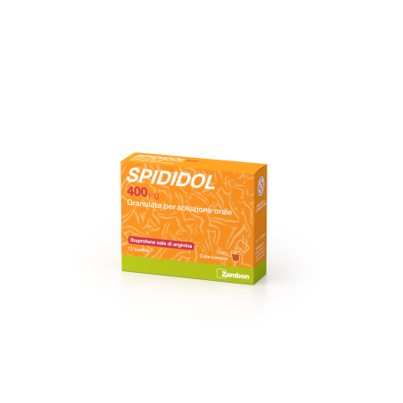 Spididol 400mg Granulato Per Soluzione Orale 12 Bustine Cola e Limone