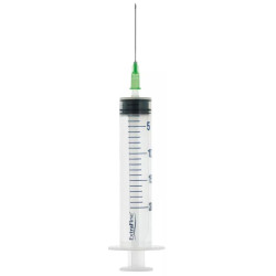 Siringa Extrafine 20 Ml Con Ago 2 Gauge 21 0,80x40mm Cono Eccentrico 1 Pezzo