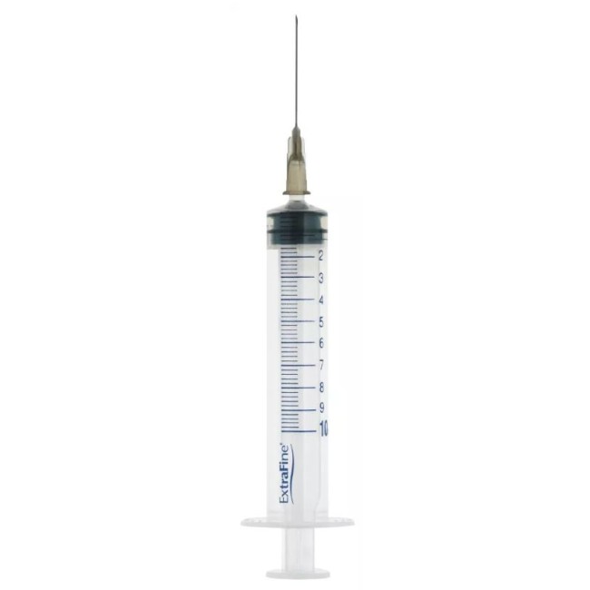 Siringa Extrafine Ipodermica 10 Ml Ago 12 Gauge 22 Siringa Extrafine Ipodermica 10 Ml Ago 12 Gauge 22