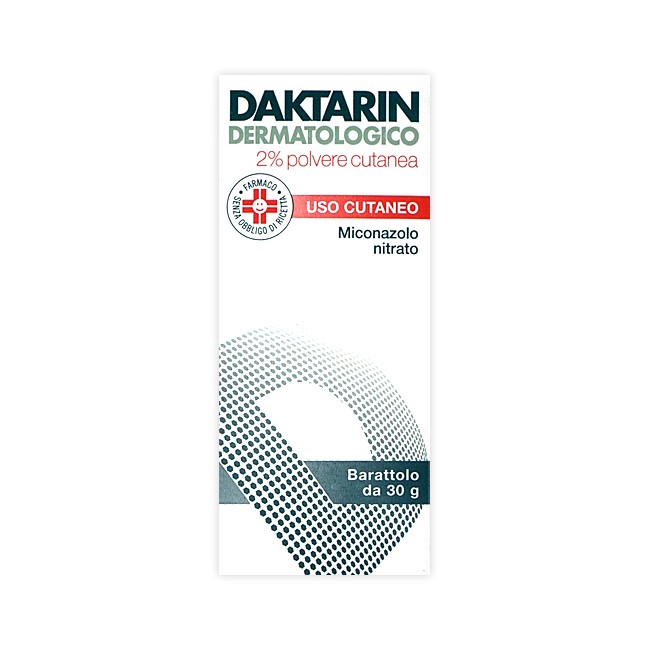 Daktarin Dermatologico 2% Polvere Cutanea Antimicotica Per Funghi 30g Daktarin Dermatologico 2% Polvere Cutanea Antimicotica Per Funghi 30g